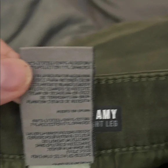 Kut from the Kloth Olive Green Skinny Jeans Amy 14 - Picture 5 of 6
